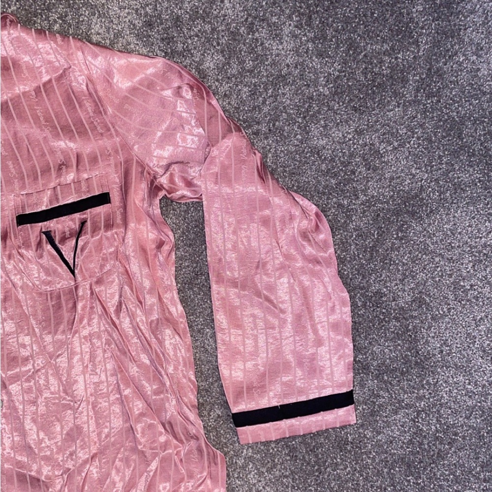 Victoria Secret Satin Long Sleeve Pajama Set - Picture 10 of 14